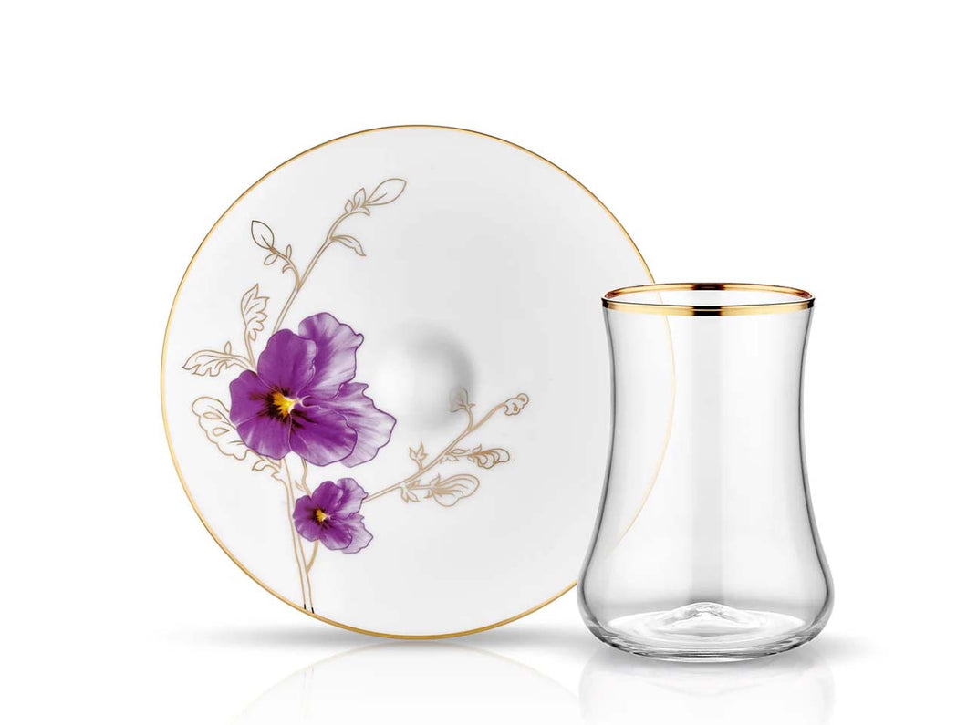 Dervish Violet Tea Set