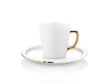 Eser-i Istanbul Cup and Saucer - Gold - 220 cc-Cups, Saucers & Mugs-K-United