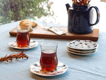 Mislina Tea Glass and Saucer Yemeni