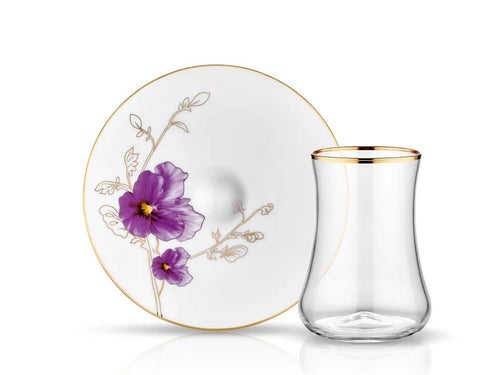 Dervish Violet Tea Set