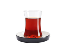 Istanbul Tiryaki Tea Glass and Saucer - Black-Tea Sets-K-United