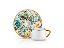 Sufi Coffee Cup and Saucer - Amazon Brasil - 90 cc-Cups, Saucers & Mugs-K-United