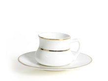Alala Coffee Cup and Saucer - Gold - 90 cc