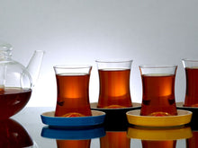 Istanbul Tiryaki Tea Glass and Saucer - Black-Tea Sets-K-United